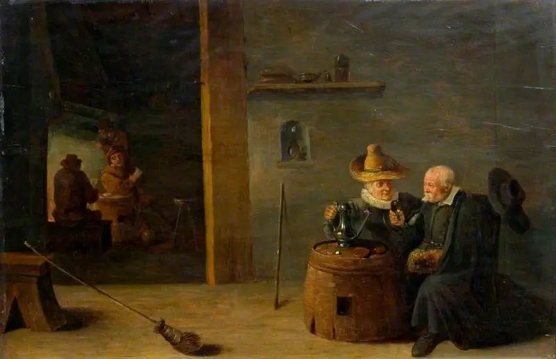 A Flemish Interior - David Teniers the Younger