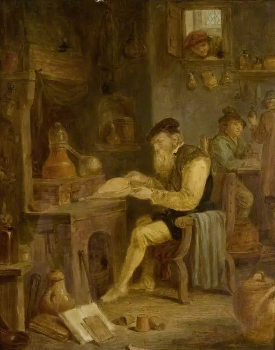 The Alchemist - David Teniers the Younger