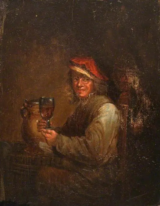 Homme buvant - David Teniers le Jeune - Alpha Reproduction