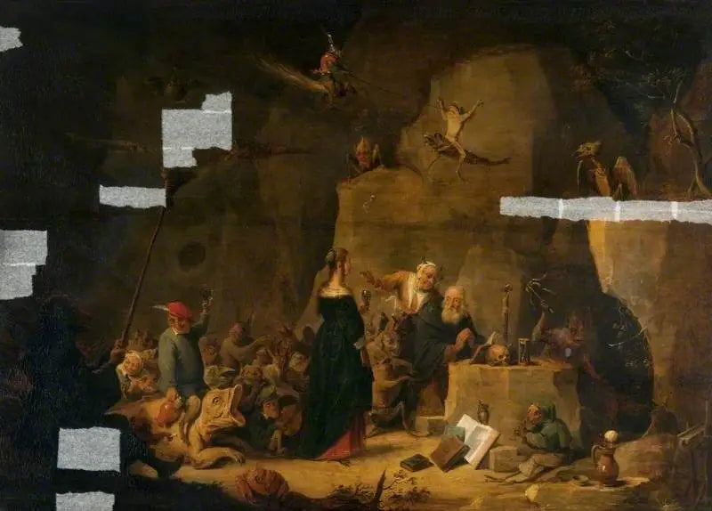 The Temptation of Saint Anthony - David Teniers the Younger