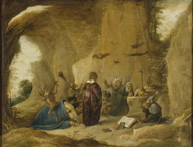 Temptation of Saint Anthony - David Teniers the Younger