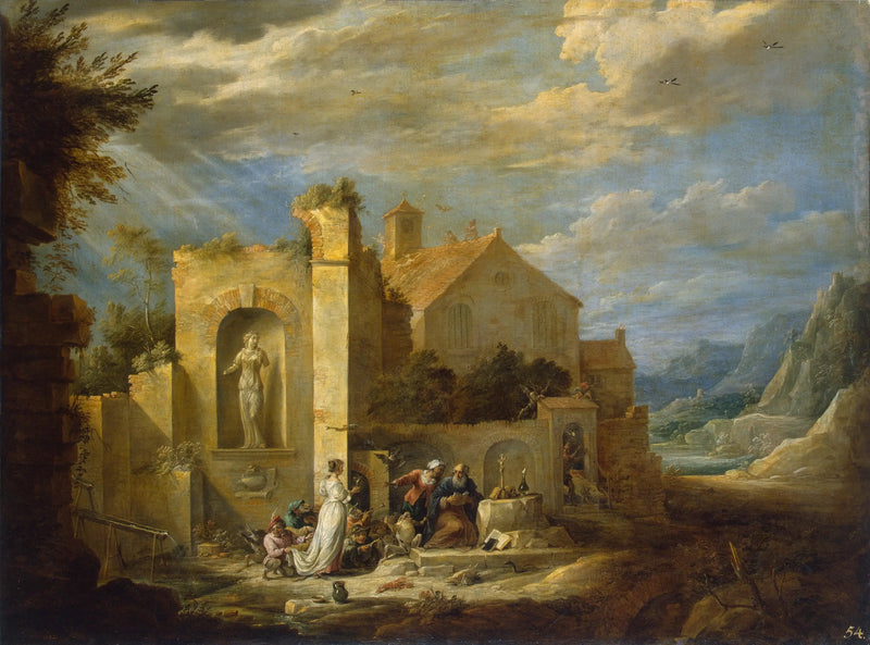 Temptation of Saint Anthony - David Teniers the Younger