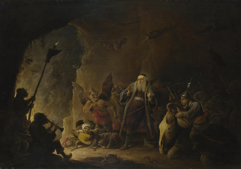 The Rich Man Drives to Hell - David Teniers the Younger