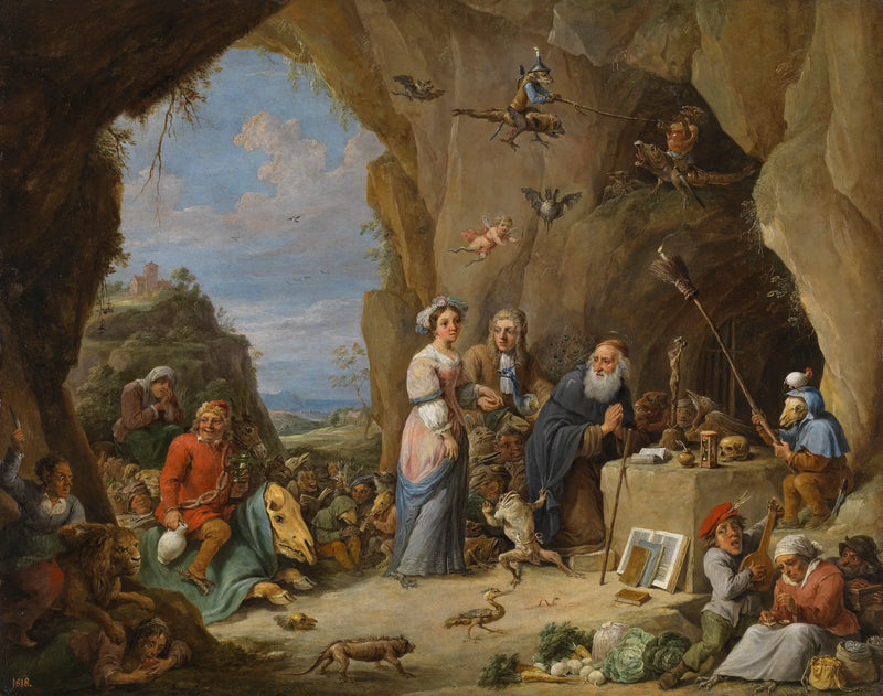 The Temptation of Saint Anthony - David Teniers the Younger