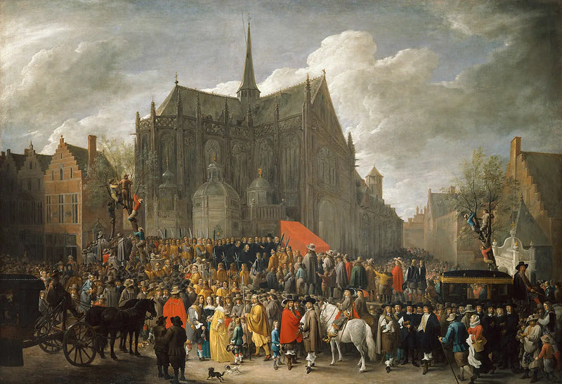 Bird Shooting in Brussels - David Teniers the Younger