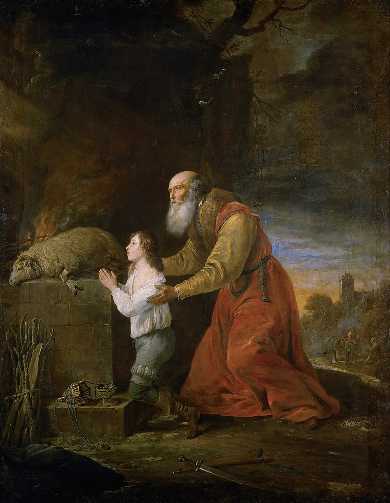 The Sacrifice of Abraham - David Teniers the Younger