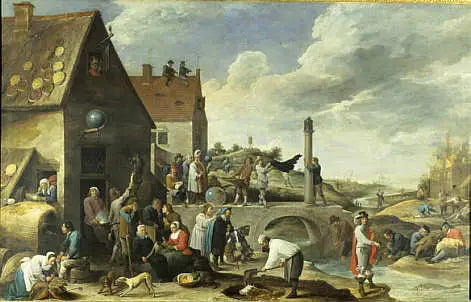 Flemish Proverbs - David Teniers the Younger