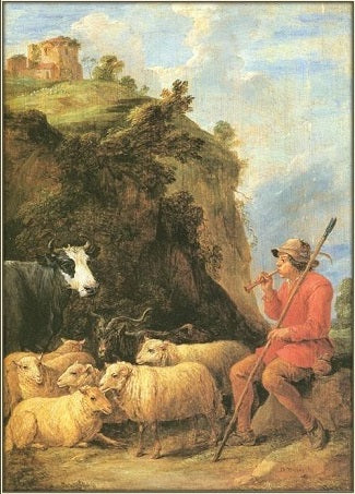 Contenu Le Berger - David Teniers le Jeune