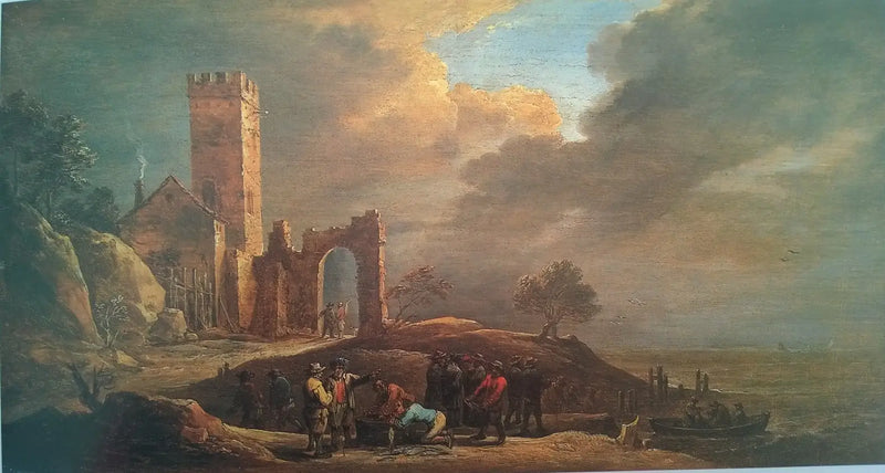 A Small Port - David Teniers the Younger