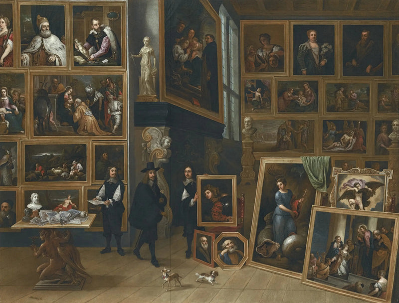 The Archduke Léopold-Guillaume in his gallery in Brussels - David Teniers the Younger
