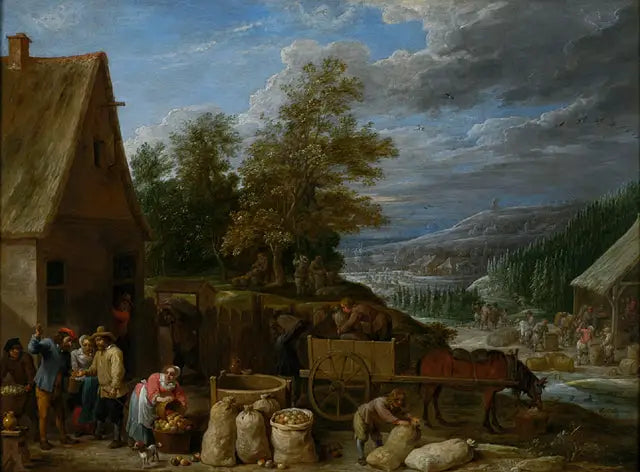 The Four Seasons (Autumn) - David Teniers the Younger