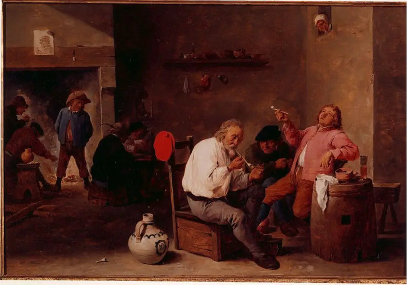 The Red Cap - David Teniers the Younger