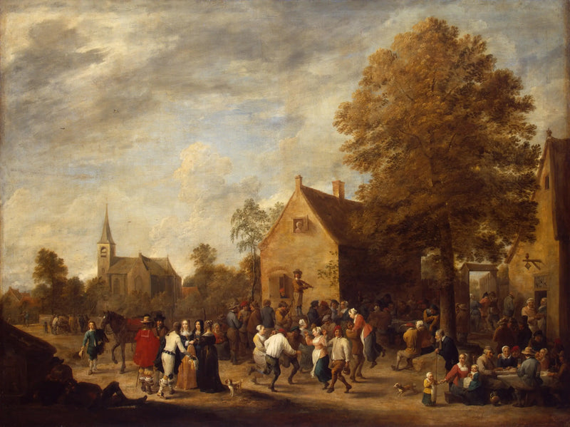 Flemish Rejoicing - David Teniers the Younger