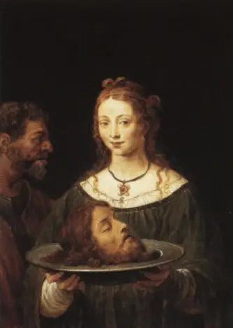 Salomé avec la tête de Jean-Baptiste - David Teniers le Jeune - Alpha Reproduction