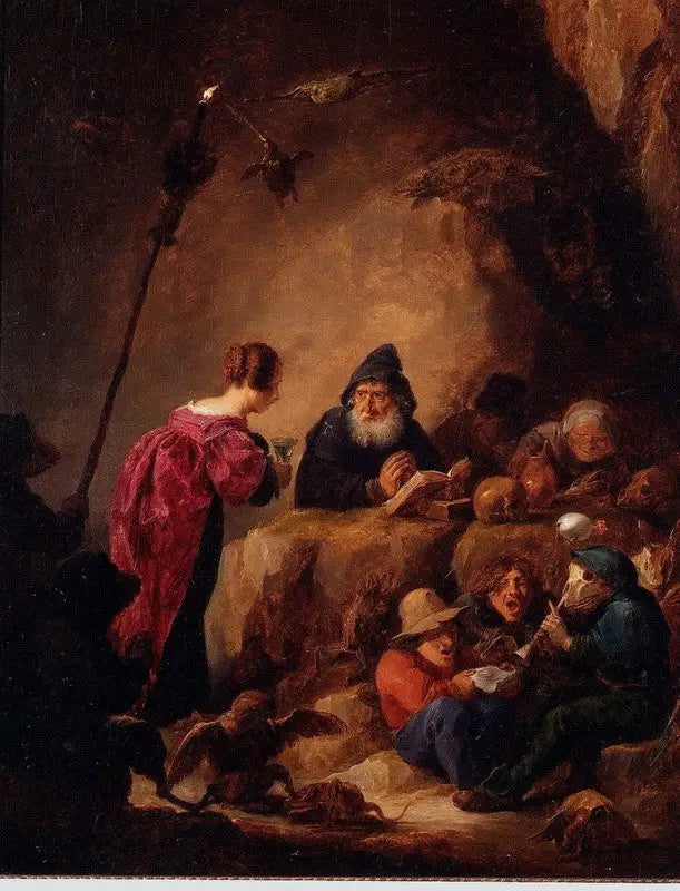 The Temptation of Saint Anthony - David Teniers the Younger