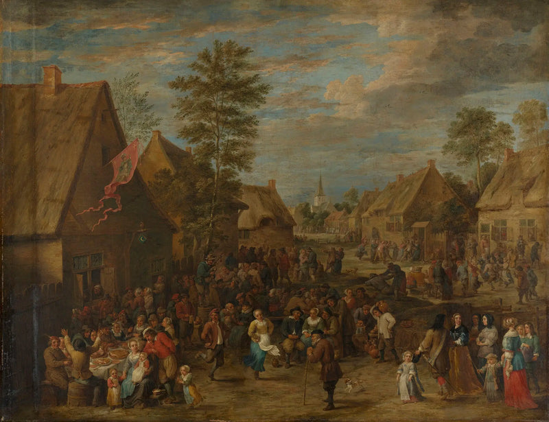 A Fair on Saint George's Day - David Teniers the Younger