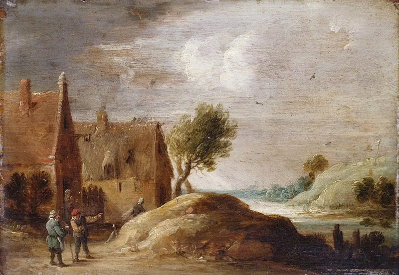 Landscape with Figures - David Teniers the Younger