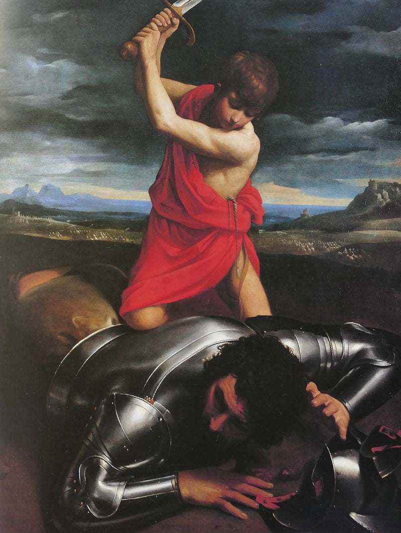 David Decapitating Goliath - Guido Reni