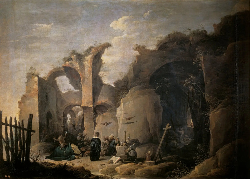 The Temptations of Saint Anthony Abbot - David Teniers the Younger