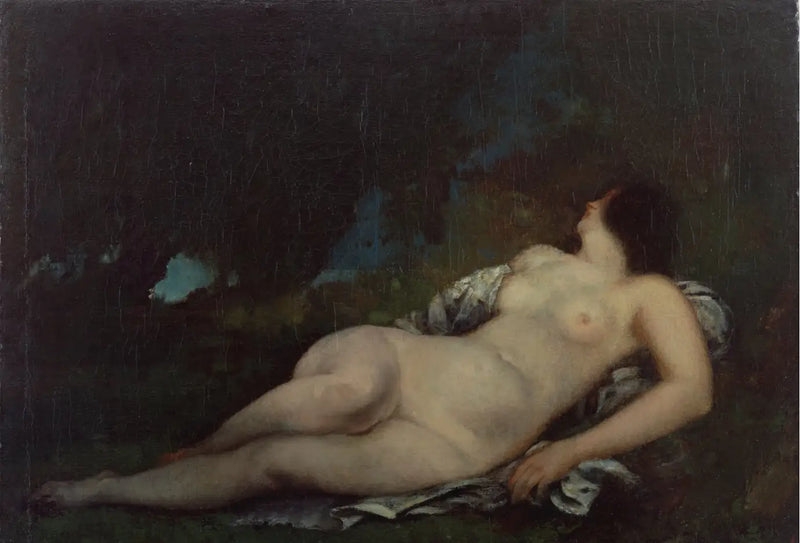 Dazzling Woman - Gustave Courbet