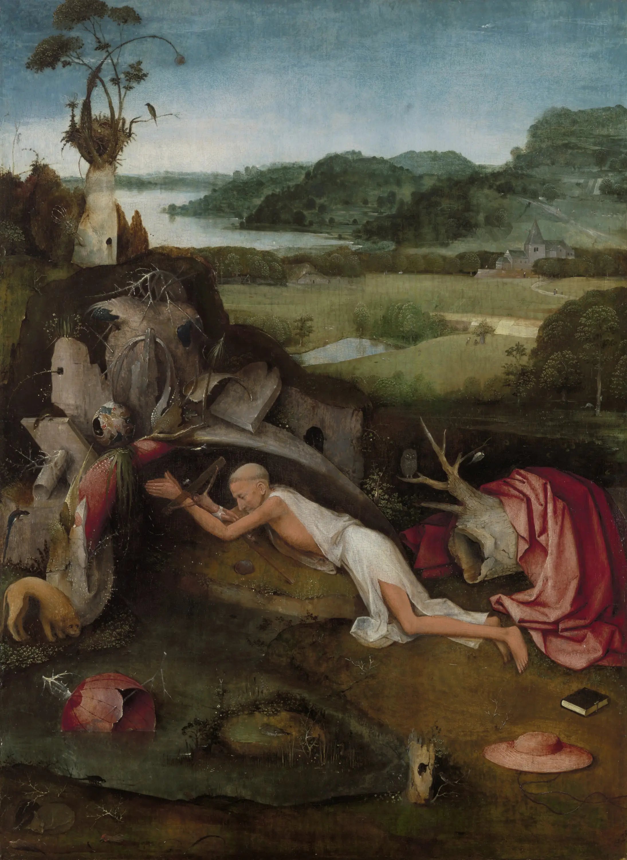 Saint Jérôme en prière - Hieronymus Bosch - Alpha Reproduction