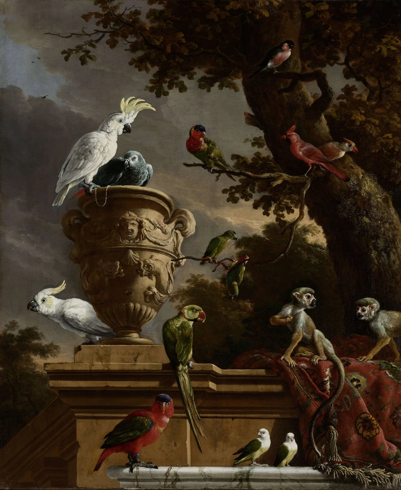The Menagerie - Melchior de Hondecoeter
