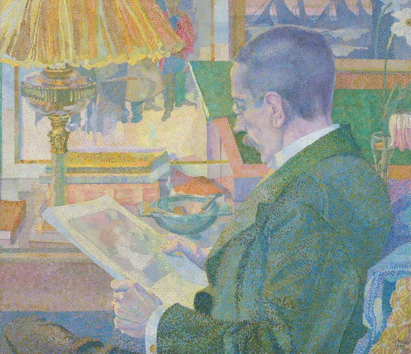The connoisseur of prints (Dr Aegidius Timmermann) - Jan Toorop