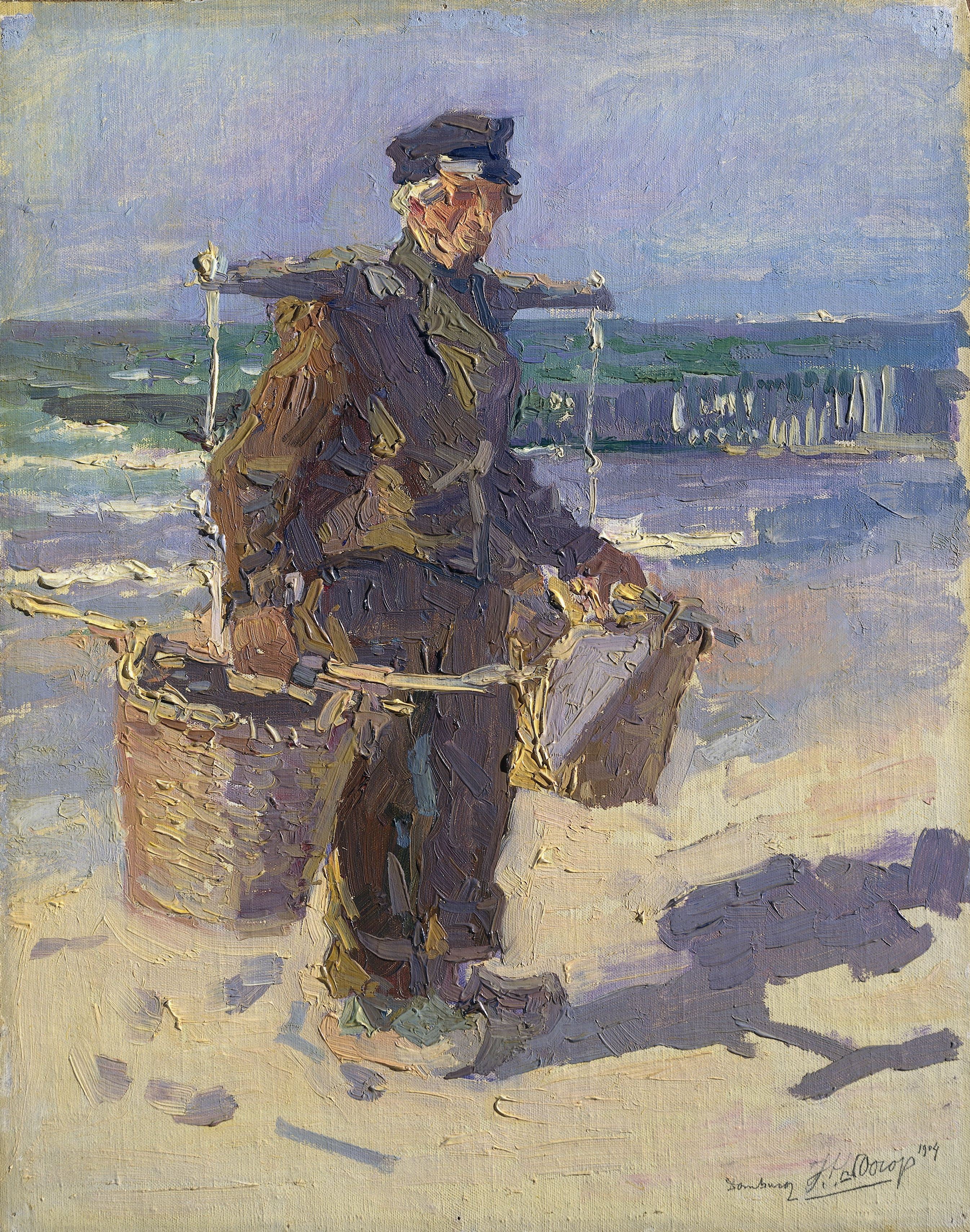 De schelpenvisser - Jan Toorop - Alpha Reproduction