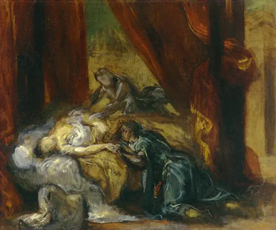 The Death of Desdemona - Eugène Delacroix