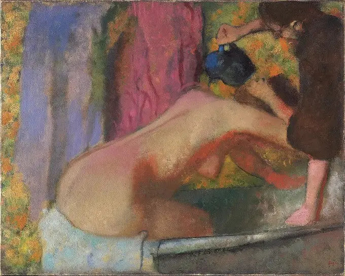 Woman at the Bath - Edgar Degas
