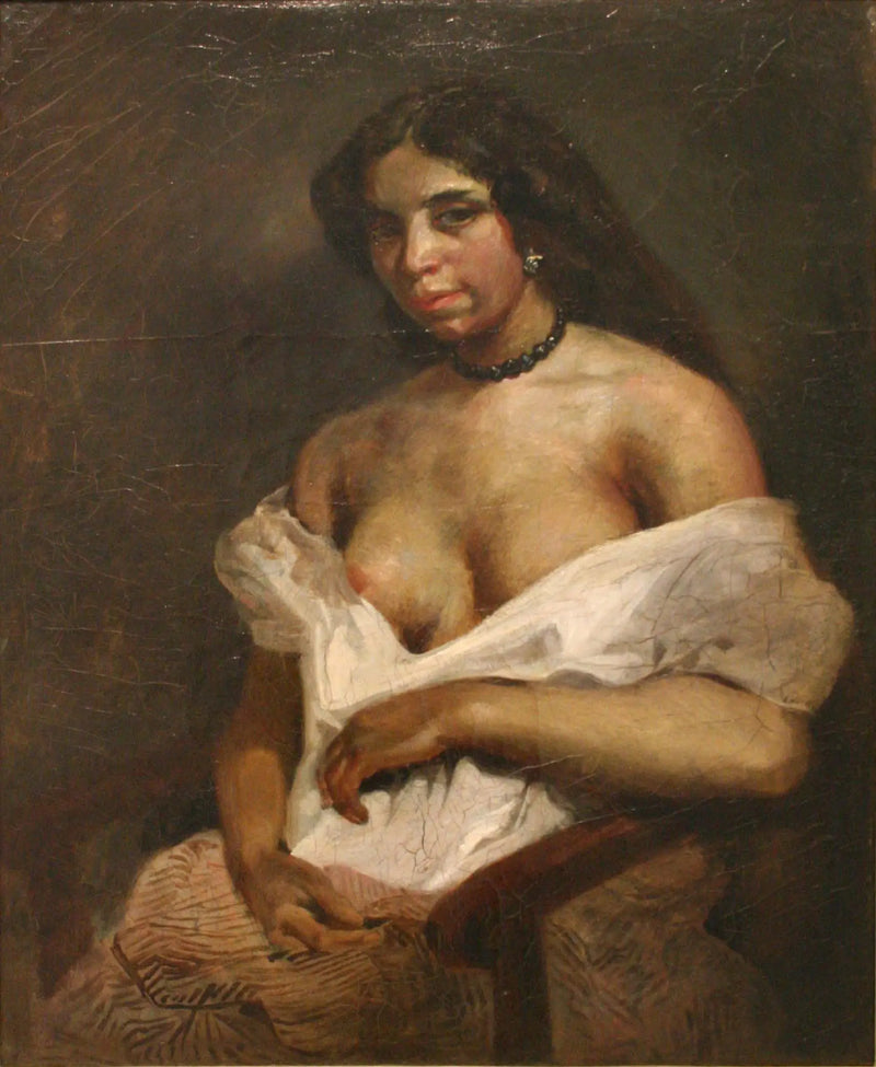 Aline the Mulatto - Eugène Delacroix