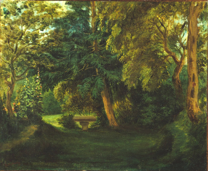 The estate of George Sand in Nohant - Eugène Delacroix