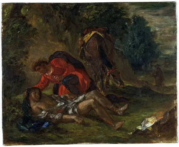 The Good Samaritan - Eugène Delacroix