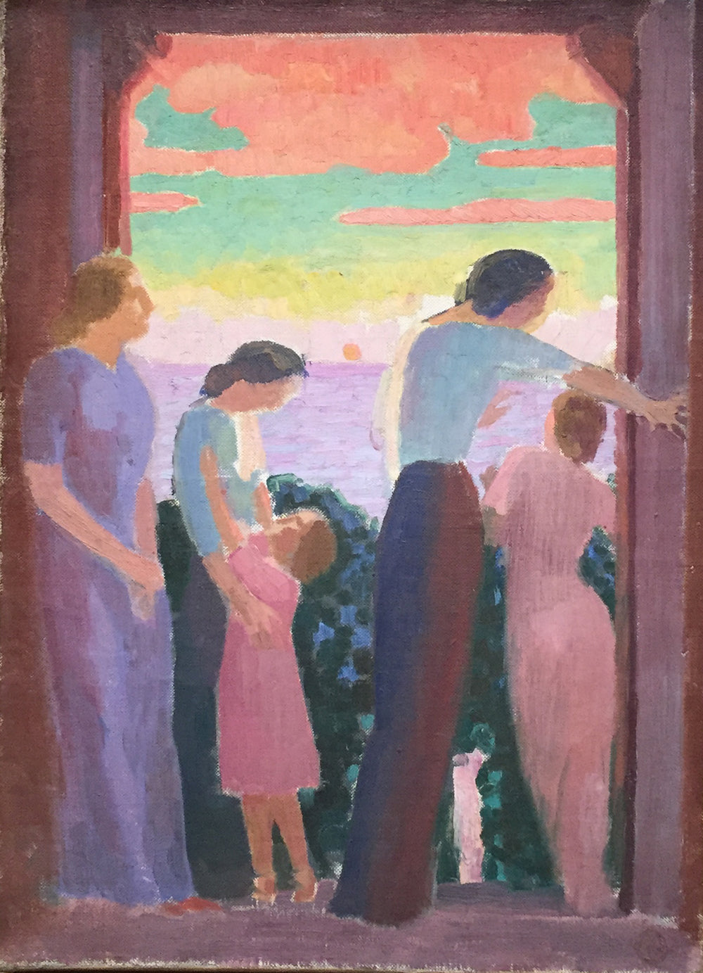 Femmes sur le balcon - Maurice Denis - Alpha Reproduction