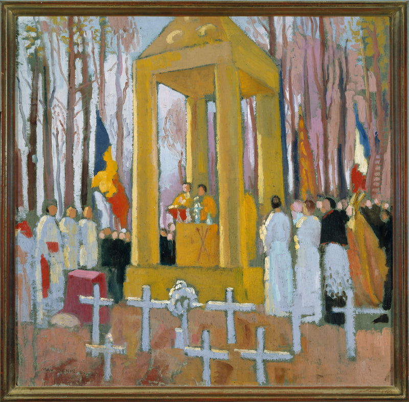 Mass at the Tomb of Ernest Psichari - Maurice Denis