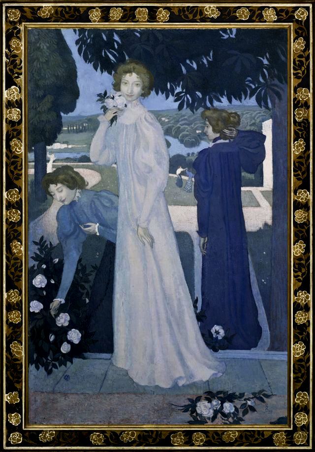 Portrait of Yvonne Lerolle in Three Aspects - Maurice Denis