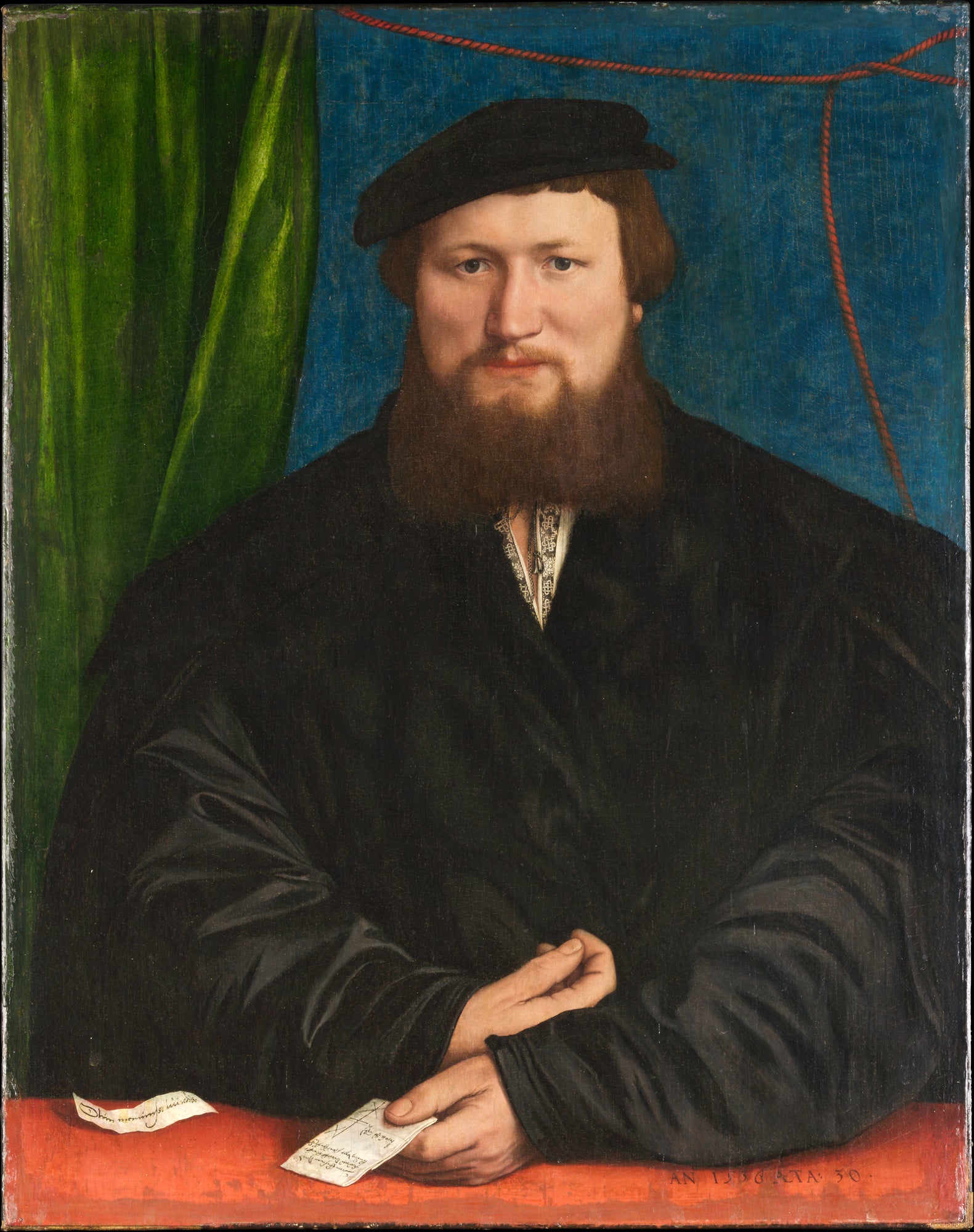 Derick Berck of Cologne - Hans Holbein le Jeune