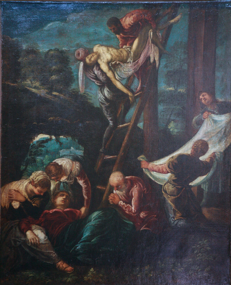 The Descent of the Cross - Jacopo Tintoretto