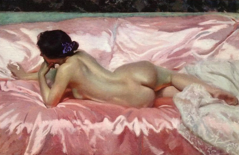 Nude Woman - Joaquín Sorolla
