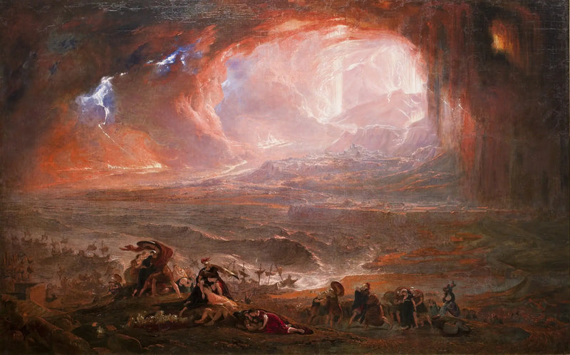 The Destruction of Pompeii and Herculaneum - John Martin
