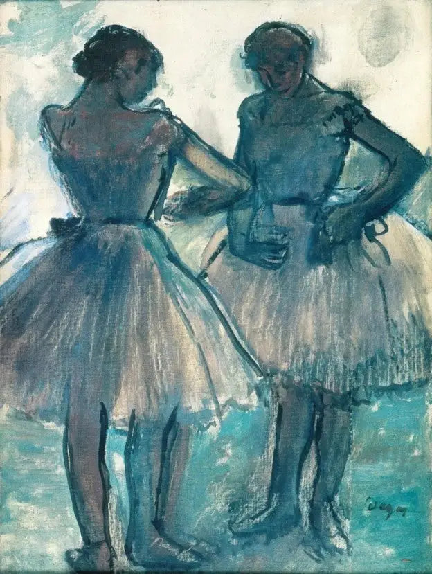 Two Dancers - Edgar Degas