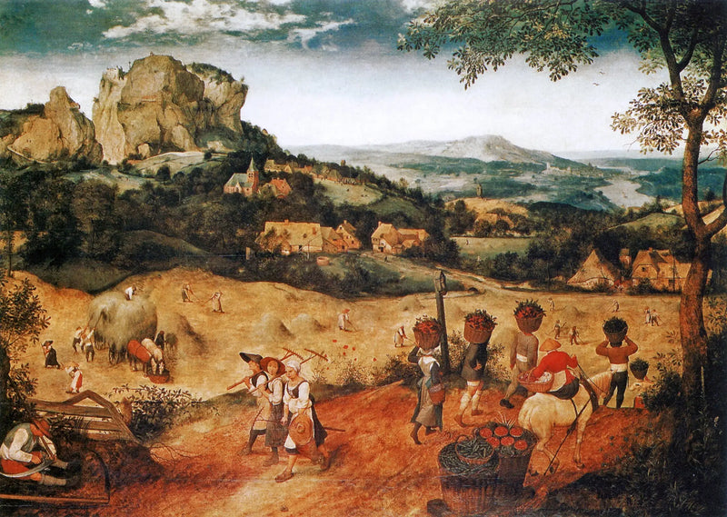 The Haymaking - Pieter Brueghel the Elder