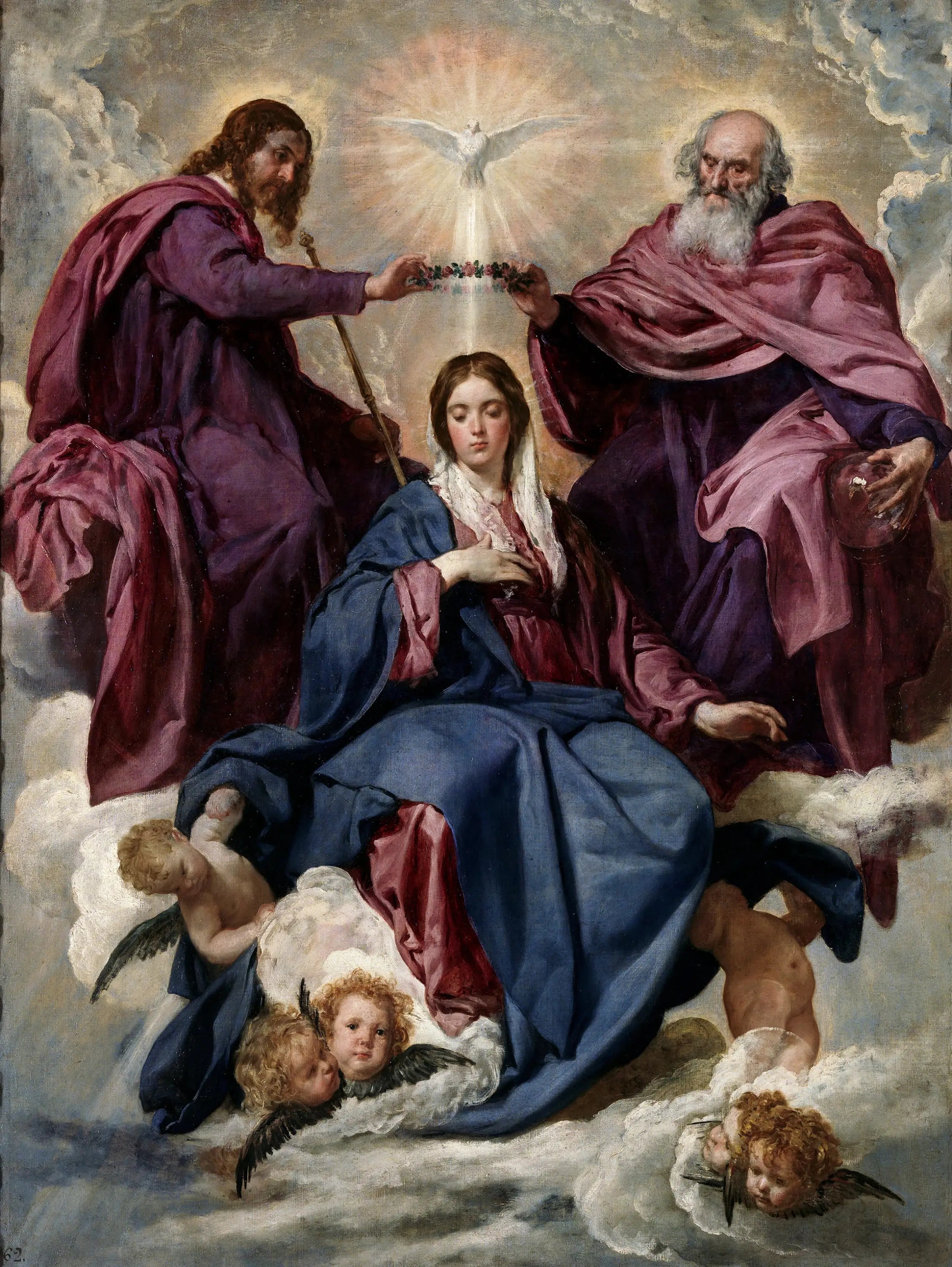 Le Couronnement de la Vierge - Diego Velázquez - Alpha Reproduction