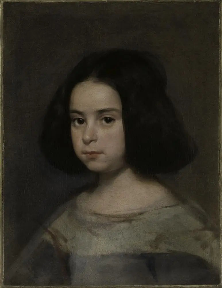 Portrait of a Little Girl - Diego Velázquez