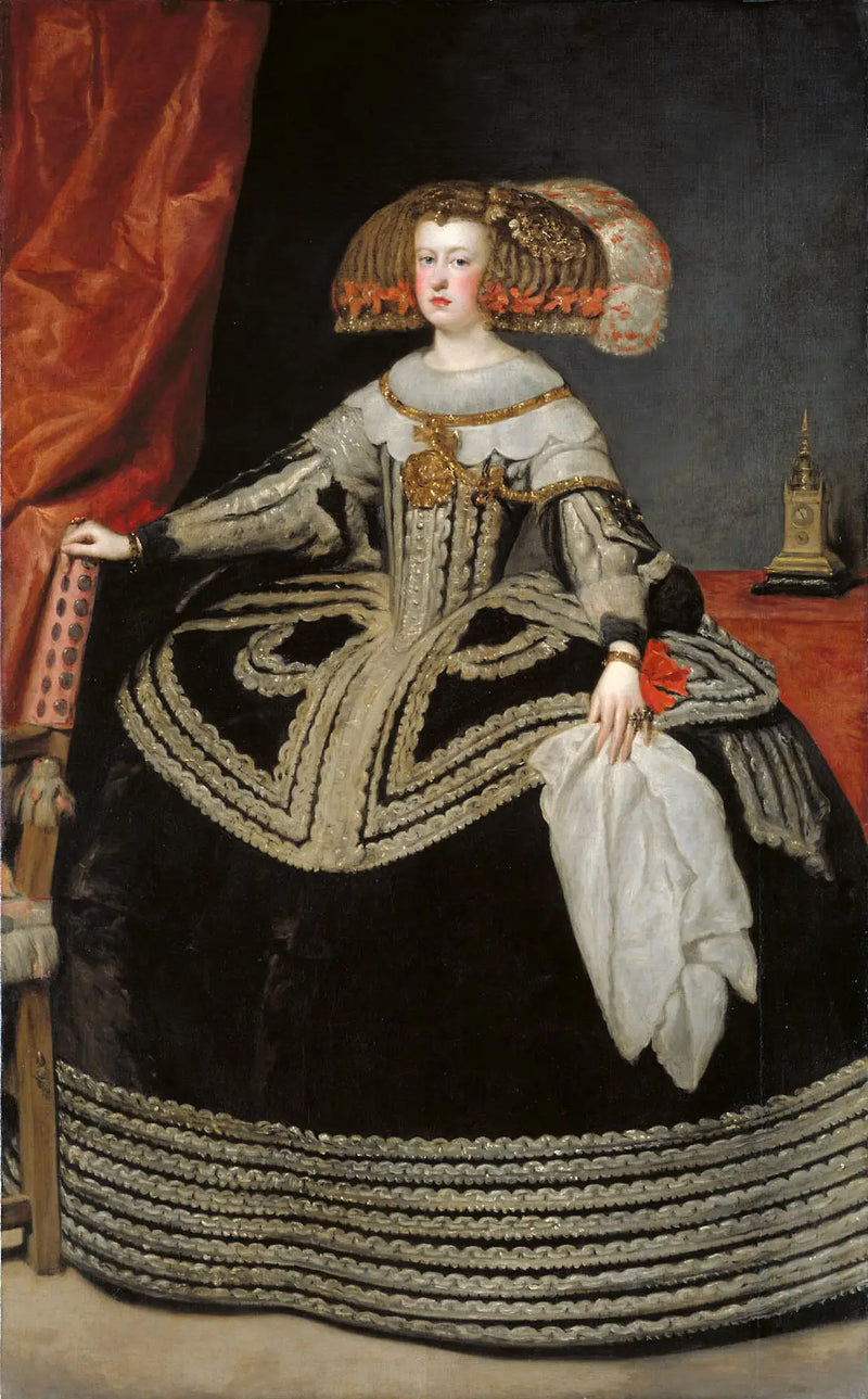 Marie-Anne, Queen of Spain - Diego Velázquez