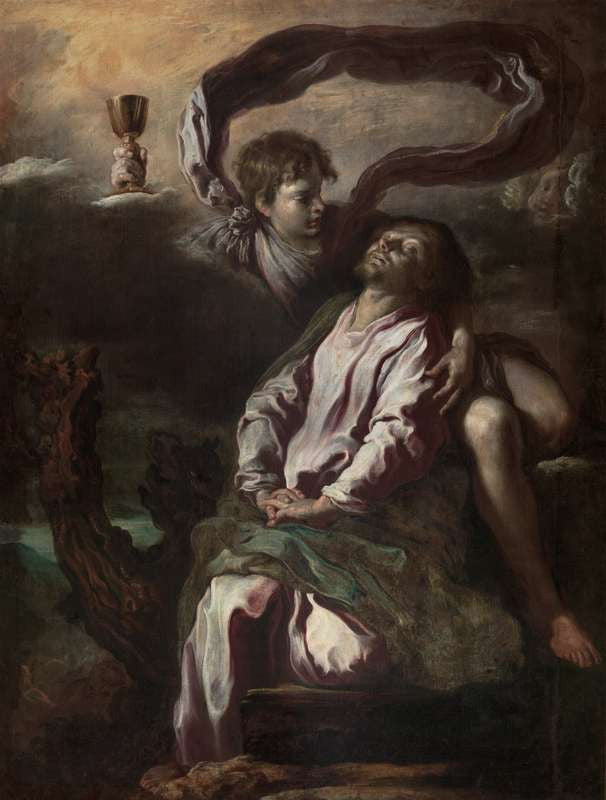 Le Christ sur le mont des Oliviers - Domenico Fetti