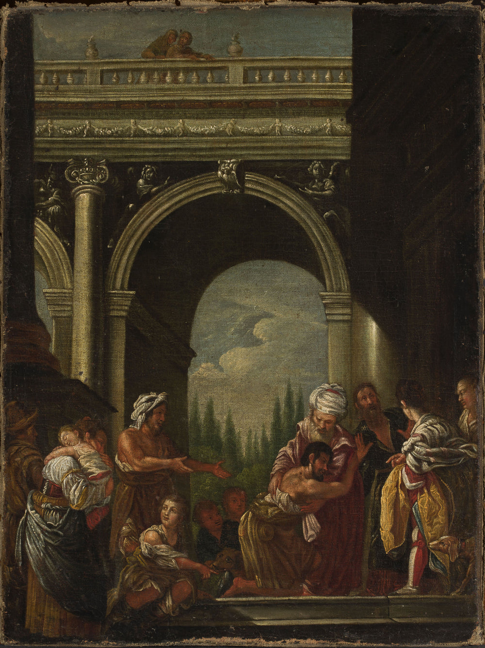 Le retour du fils prodigue - Domenico Fetti