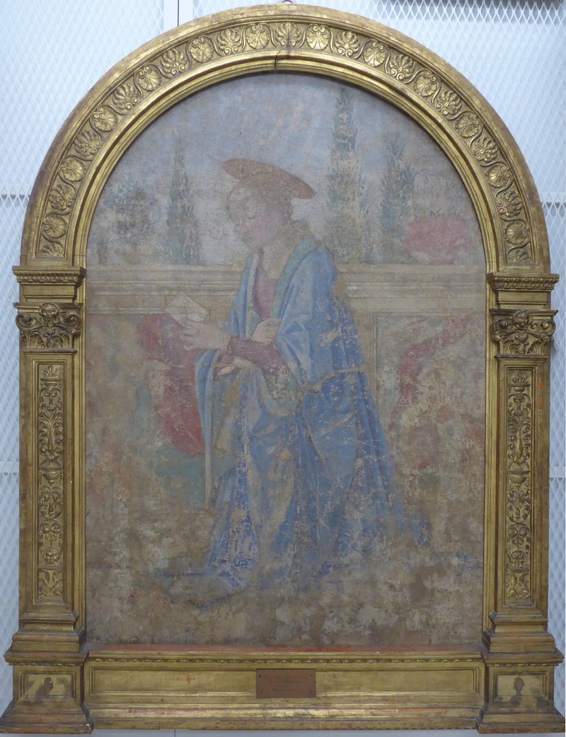 The Annunciation Virgin - Domenico Ghirlandaio