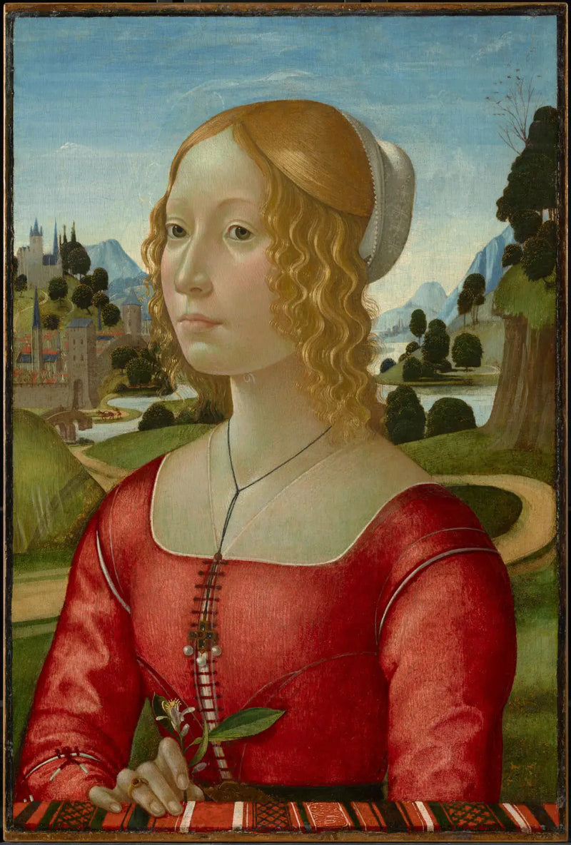 Portrait of a Lady - Domenico Ghirlandaio