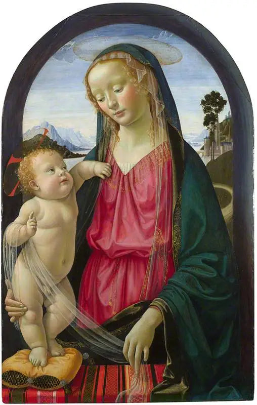 Vierge à l’Enfant - Domenico Ghirlandaio - Alpha Reproduction